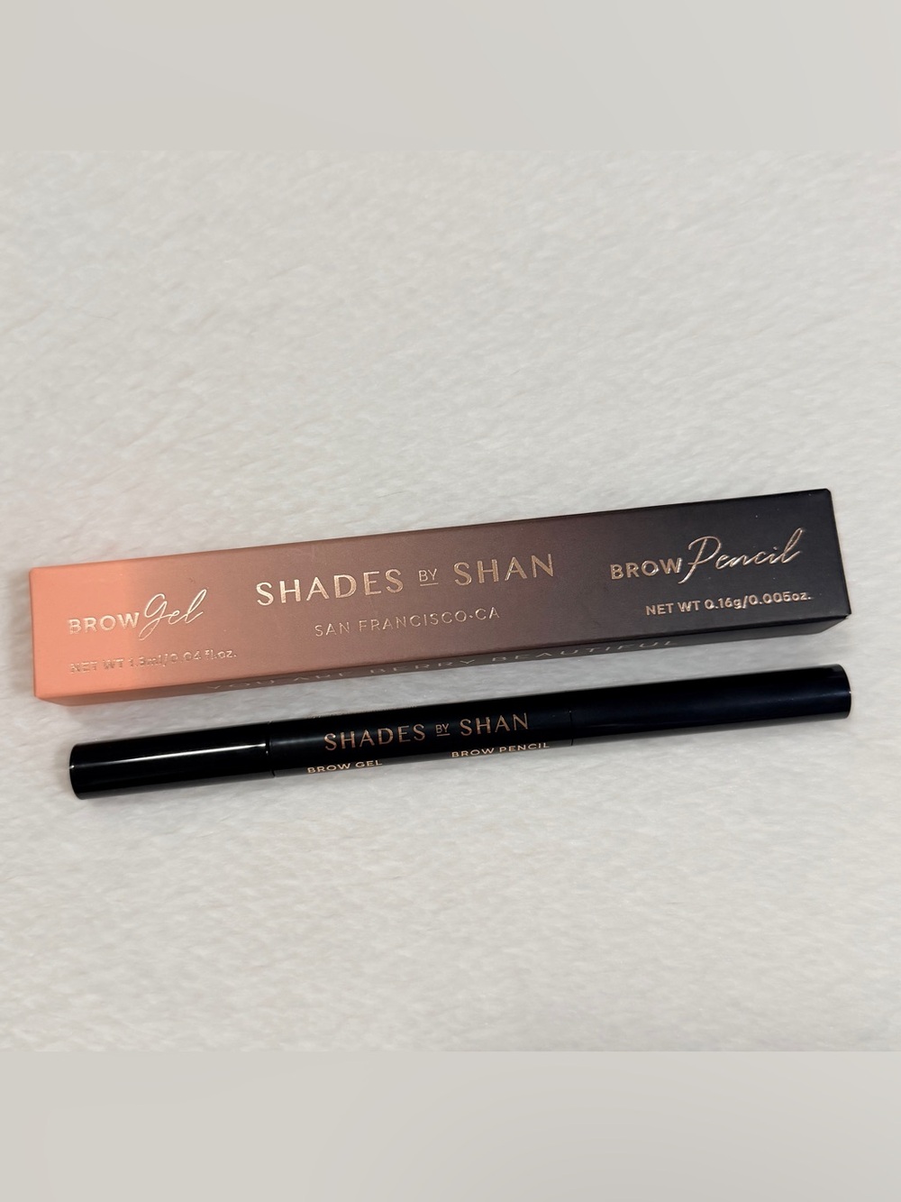 SHADES BY SHAN Brow Gel & Brow Pencil Duo - Medium Brown